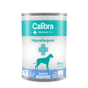 Calibra VD Dog Hypoallergenic Insect&Salmon 400g