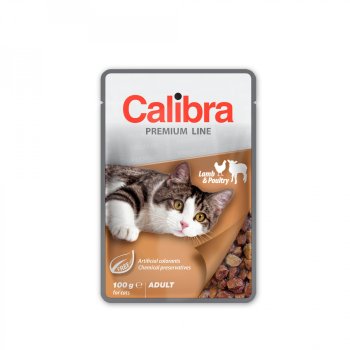 Calibra Cat Premium Adult Lamb & Poultry 100g