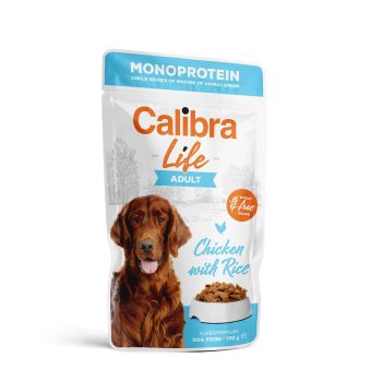 Calibra Dog Life kapsa Adult Chicken 150g
