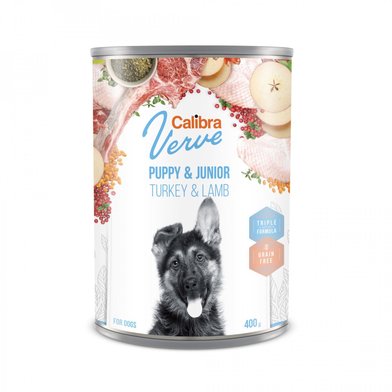 Calibra Dog Verve GF Junior Turkey&Lamb 400g