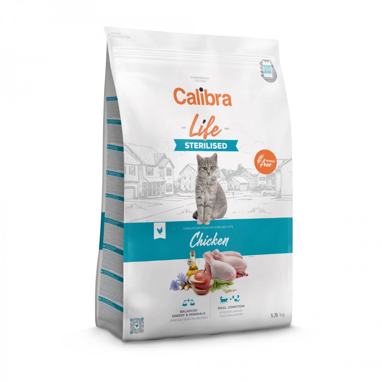 Calibra Cat Life Sterilised Chicken 1,5kg