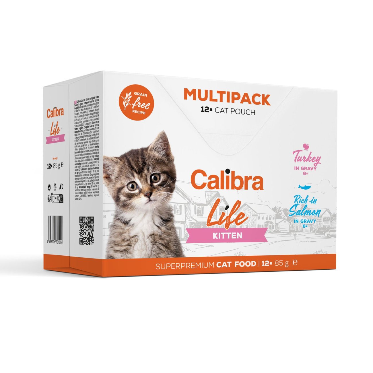 Calibra Cat Life pouches Kitten Multipack 12x85g