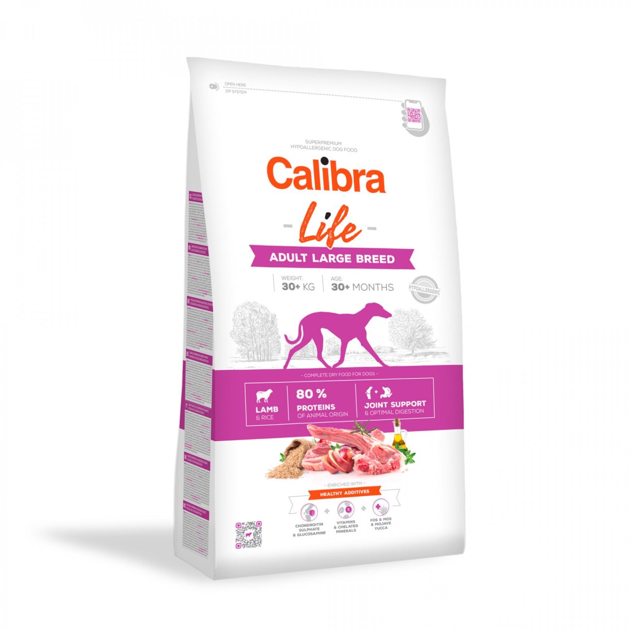 Calibra Dog Life Adult Large Breed Lamb 12kg