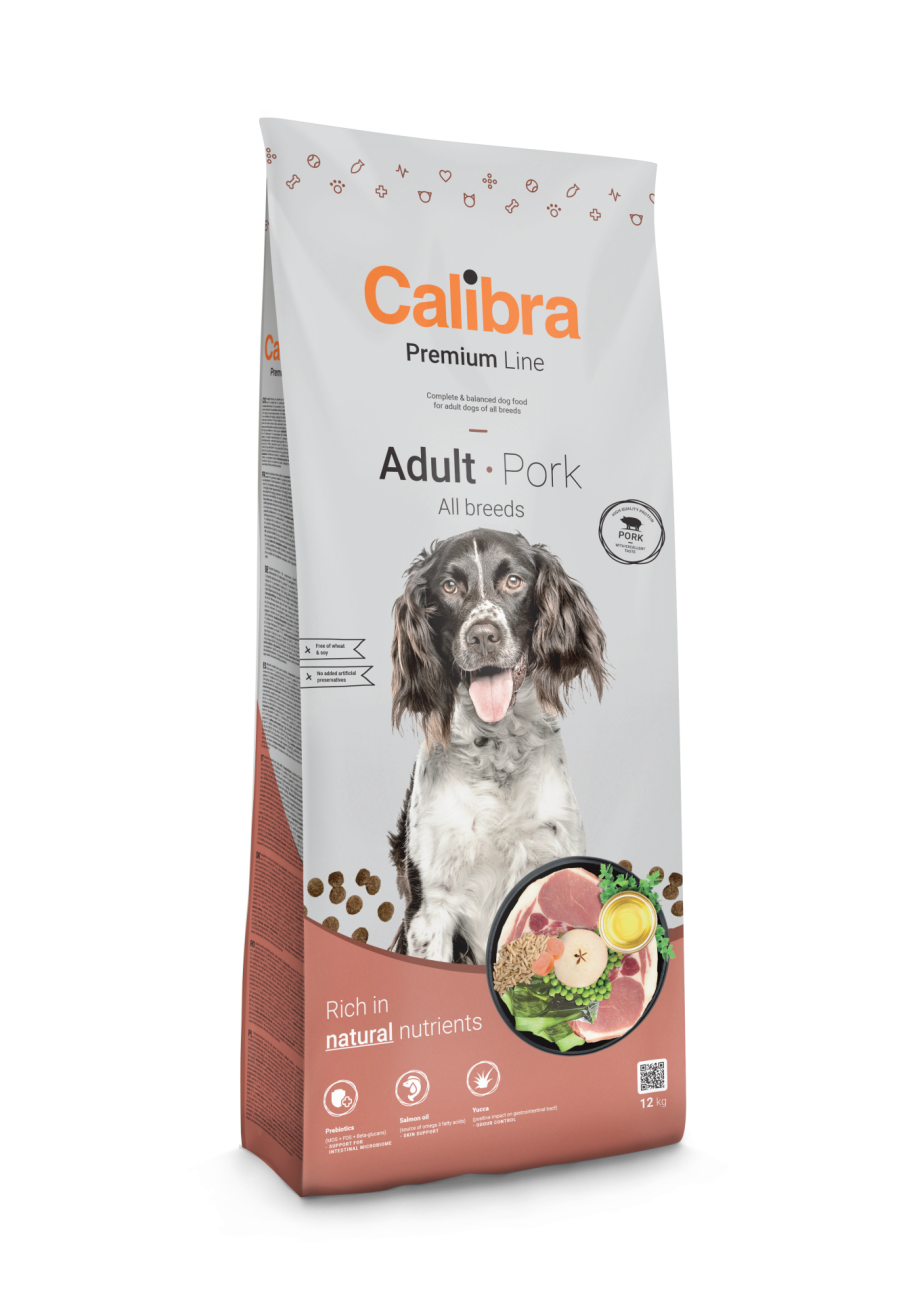 Calibra Dog Premium Line Adult Pork 12kg