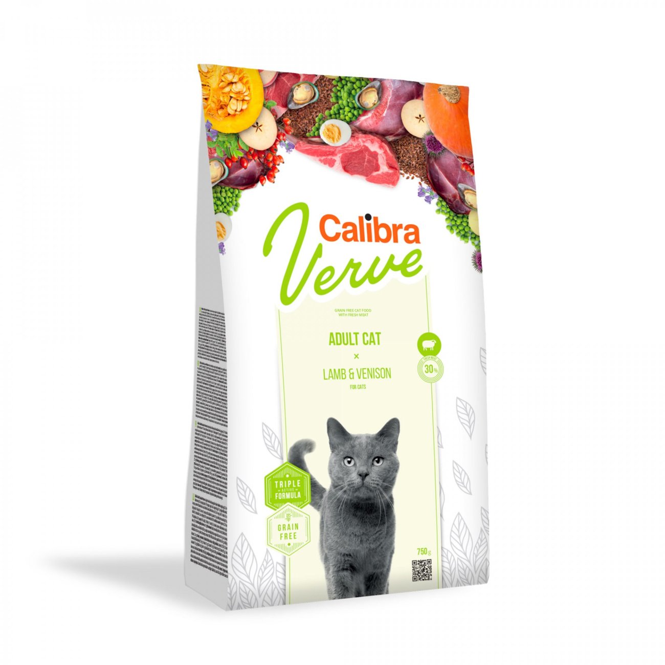 Calibra Cat Verve GF Adult Lamb&Venison 8+ 